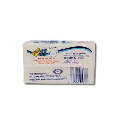 (PACK OF 3 BARS) Zote WHITE Laundry Bar Soap, with Even MORE Whitening Power & Satin Remover. Light Fresh Scent! Safe for delicate clothes! (3 Bars, 14.1oz Each Bar)