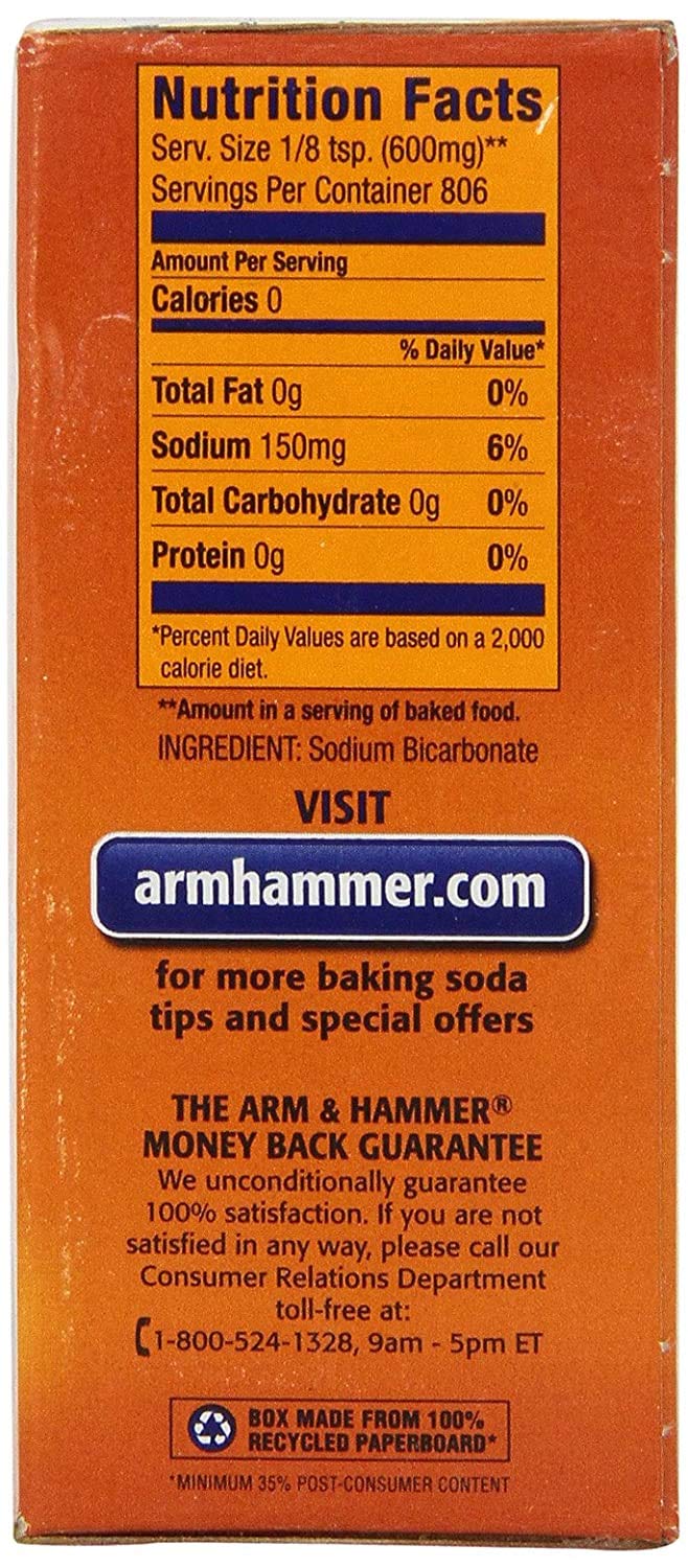 Arm & Hammer Baking Soda, 16 oz (3 Pack)