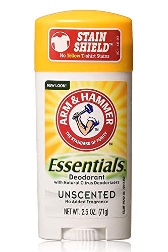 Arm & Hammer Essentials Natural Deodorant, Unscented