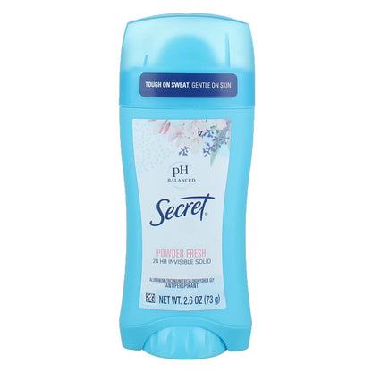 Secret Invisible Solid Antiperspirant Deodorant Oz