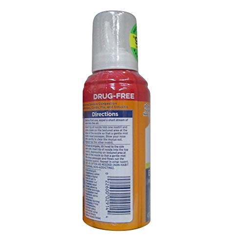 Simply Saline Nasal Mist Extra Strength Severe Congestion 4.6 oz (Pack of 6)25.5 fl oz