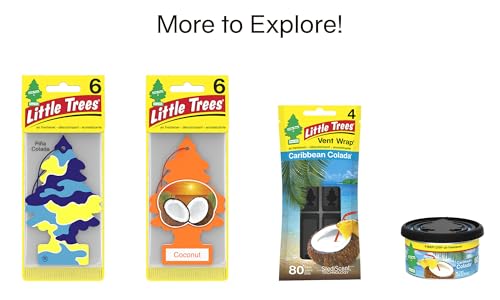 LITTLE Air Fresheners Car Air Freshener. Hanging Tree Provides Long Lasting Scent for Auto or Home