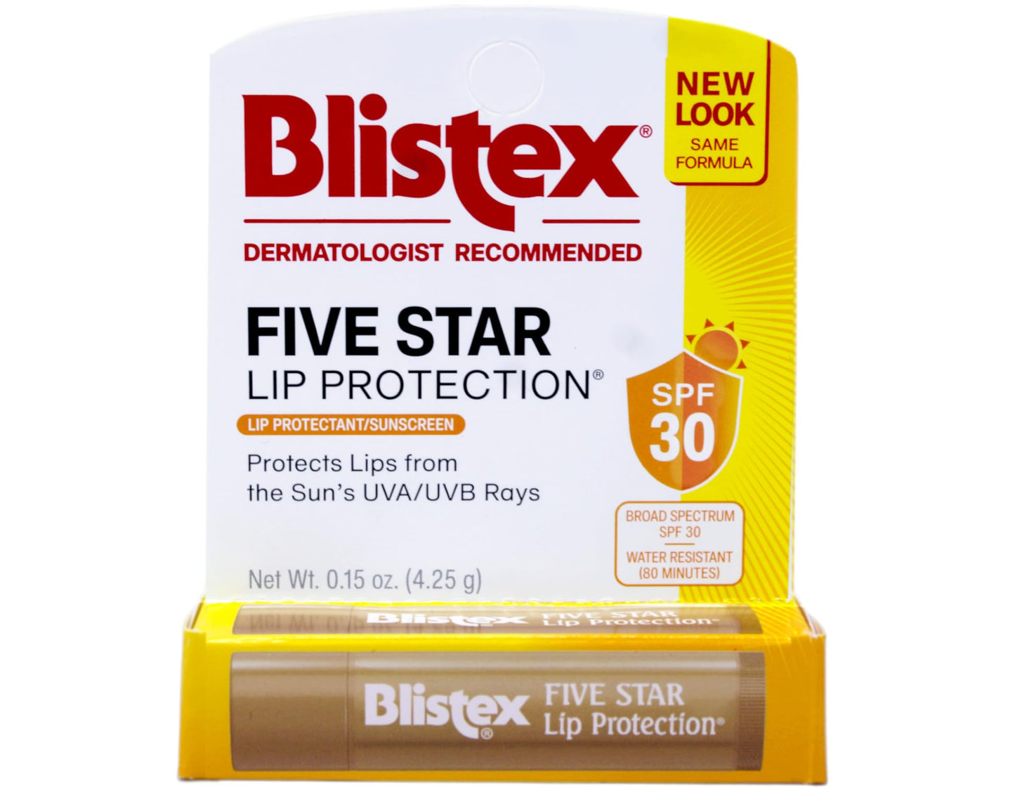 BLISTEX 5 STAR LIP BALM 3 PACK
