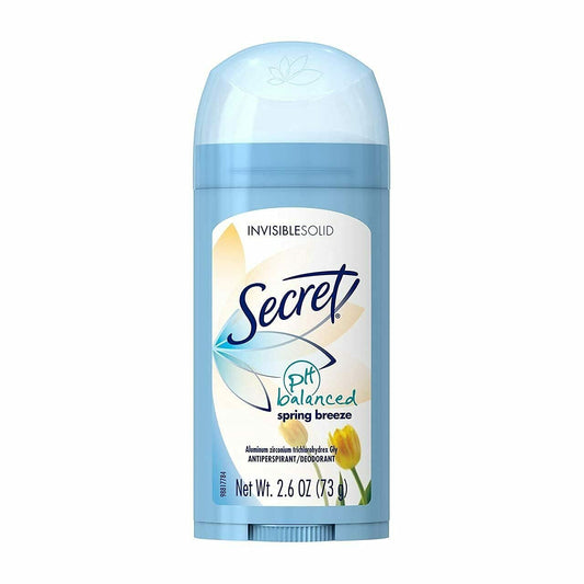 Secret Invisible Solid Tropical Orchid Antiperspirant/Deodorant, 2.6 Ounce