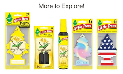 LITTLE Air Fresheners Car Air Freshener. Hanging Tree Provides Long Lasting Scent for Auto or Home
