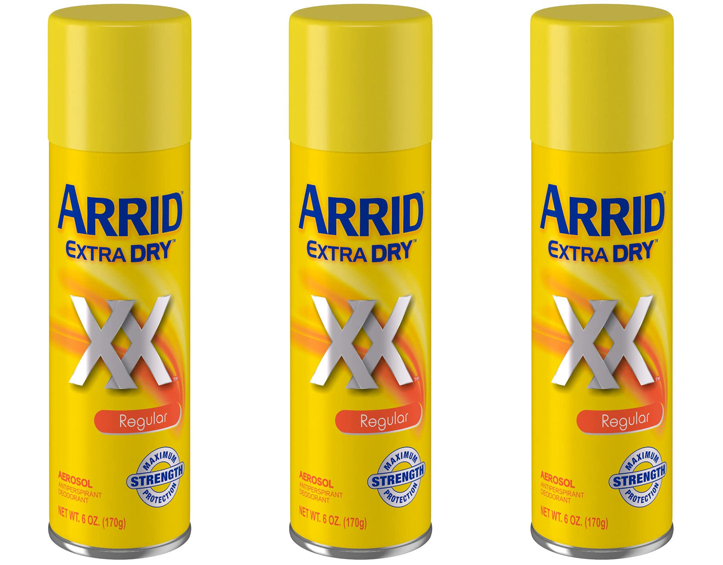 Arrid Extra Dry Antiperspirant Deodorant Pack of 6