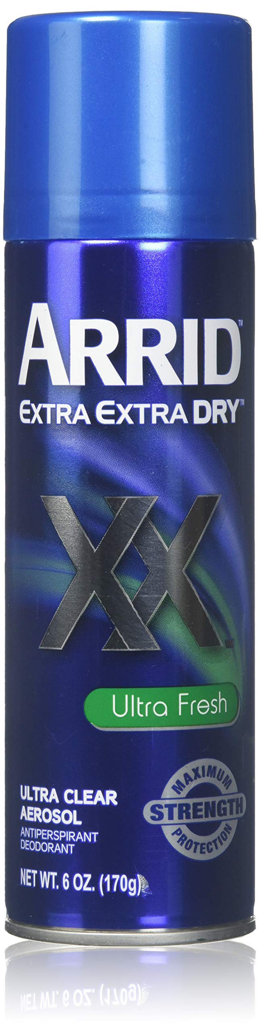 ARRID XX Ultra Clear Anti-Perspirant Deodorant Spray 6 oz Pack of