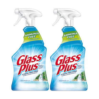 Glass Plus Glass Cleaner, 32 Fl Oz Bottle, Multi-Surface Glass Cleaner