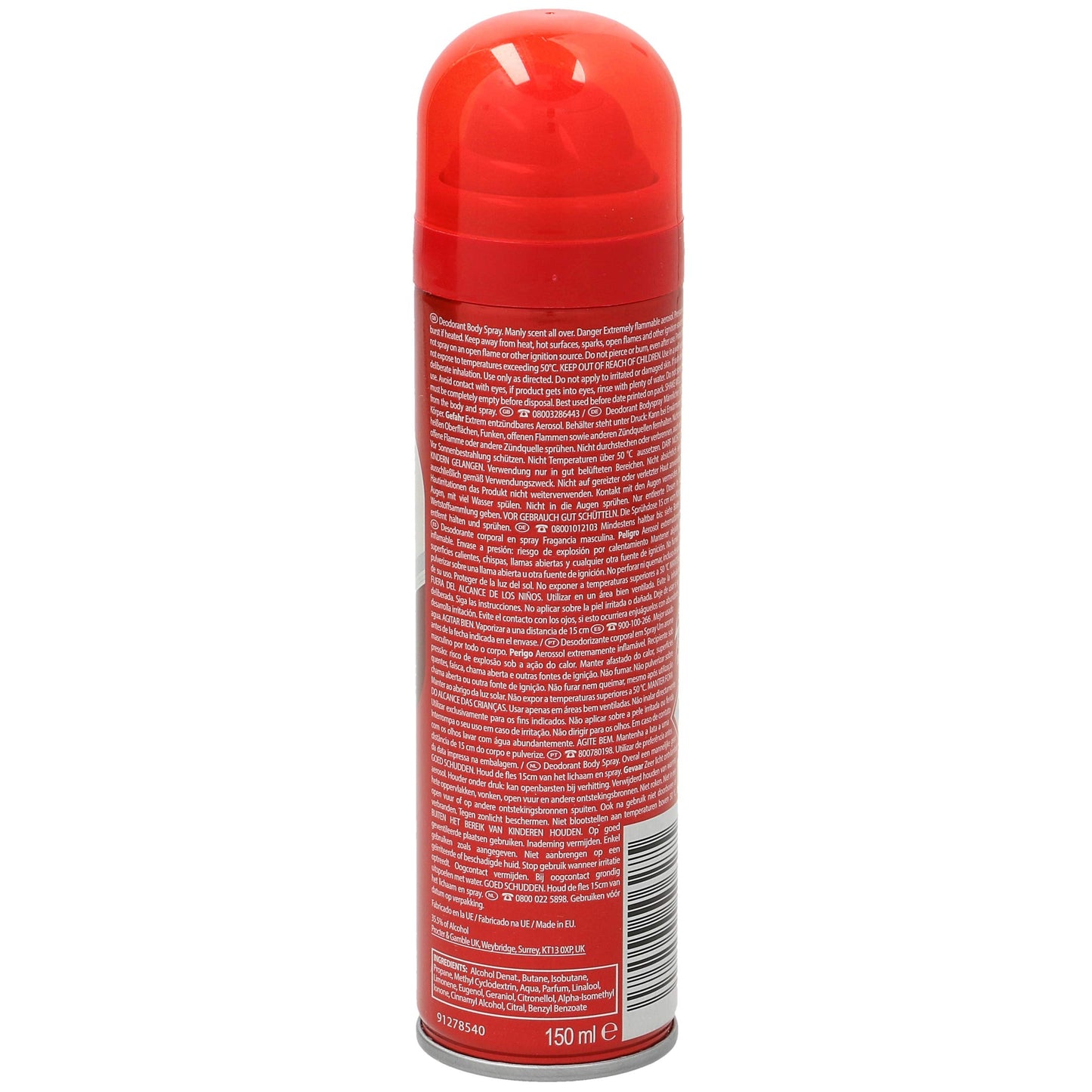 Old Spice Wild Collection Re-Fresh Deodorant Body Spray Wolfthorn 3.75 oz Pack of