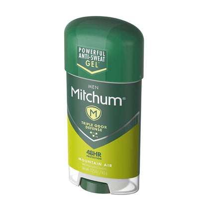 Mitchum Gel Mountain Size 2.25z Mitchum Mountain Air Clear Gel Anti-Perspirant & Deodorant (2-pack)