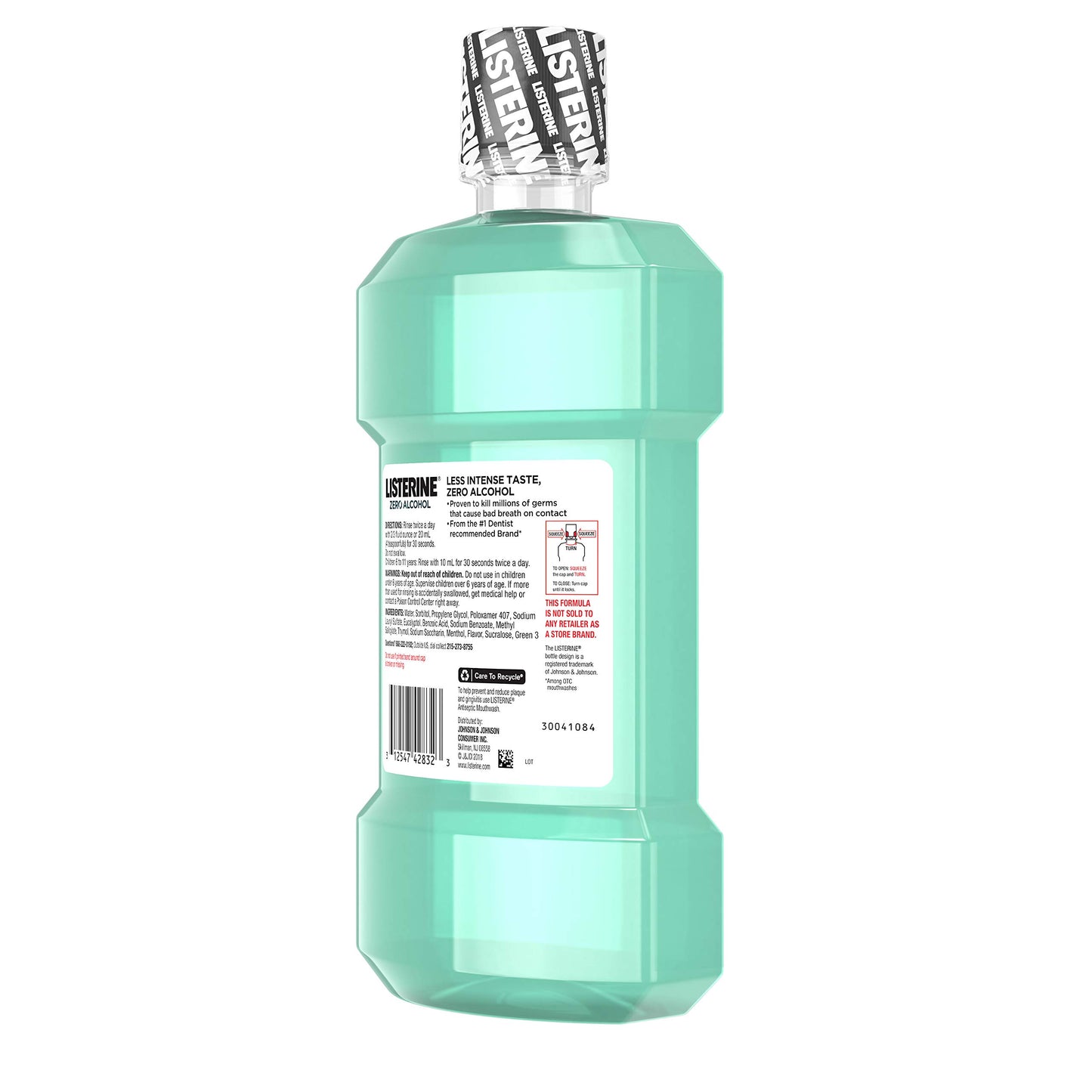 Listerine Listerine Zero Mint Mouthwash for Breath