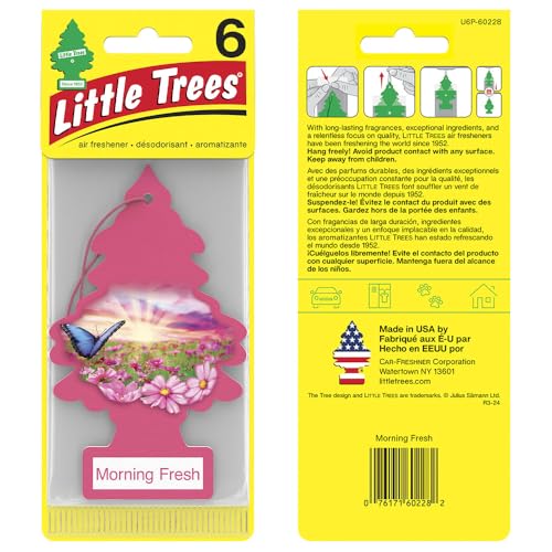 LITTLE Air Fresheners Car Air Freshener. Hanging Tree Provides Long Lasting Scent for Auto or Home