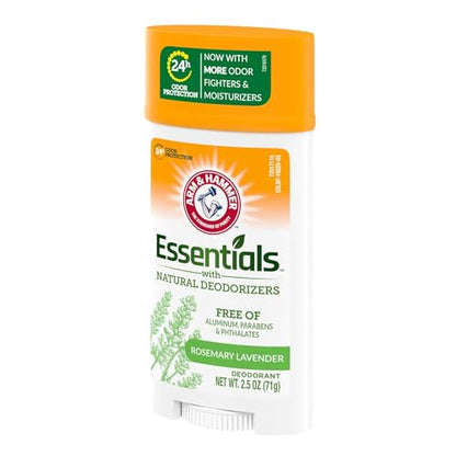 ARM & HAMMER Essentials Natural Deodorant Fresh 2.50 oz (Pack of 12)
