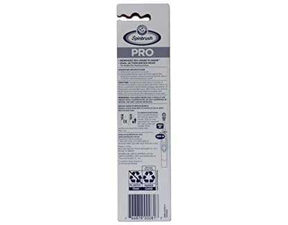 ARM & HAMMER Spinbrush Pro-Clean Replacement Brush Heads, Medium 2 ea (Pack of 4)