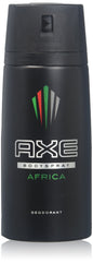 Axe Deodorant Body Spray Africa Mens Fragrance 150ml 5.07oz (3 Pack, Africa)