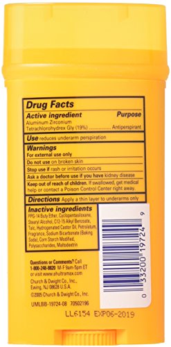 Arm & Hammer Arm Hammer Ultramax Deodorant 2 Oz