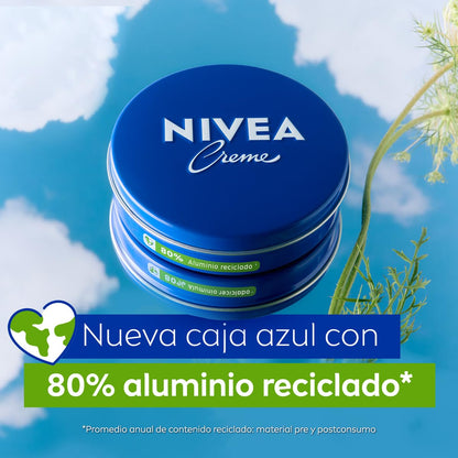 Nivea 150ml Cream: Glycerin-Panthenol Moisturizer for All Skin Types & Tones, Softening Whole Body Lotion