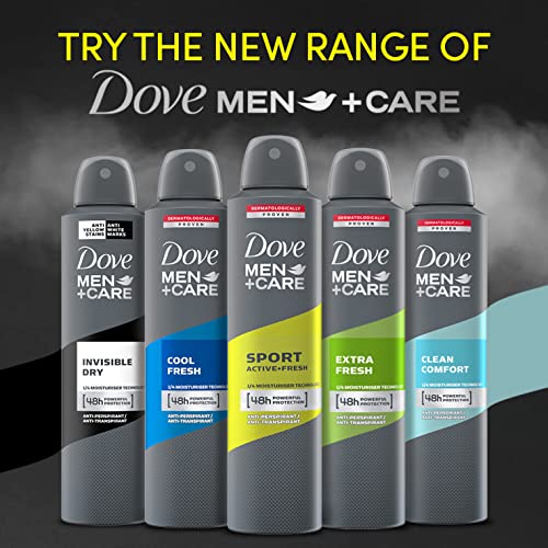 Dove Men Care Anti-Perpirant Deodorant Spray Sport Active Fresh 250Ml - 2 count
