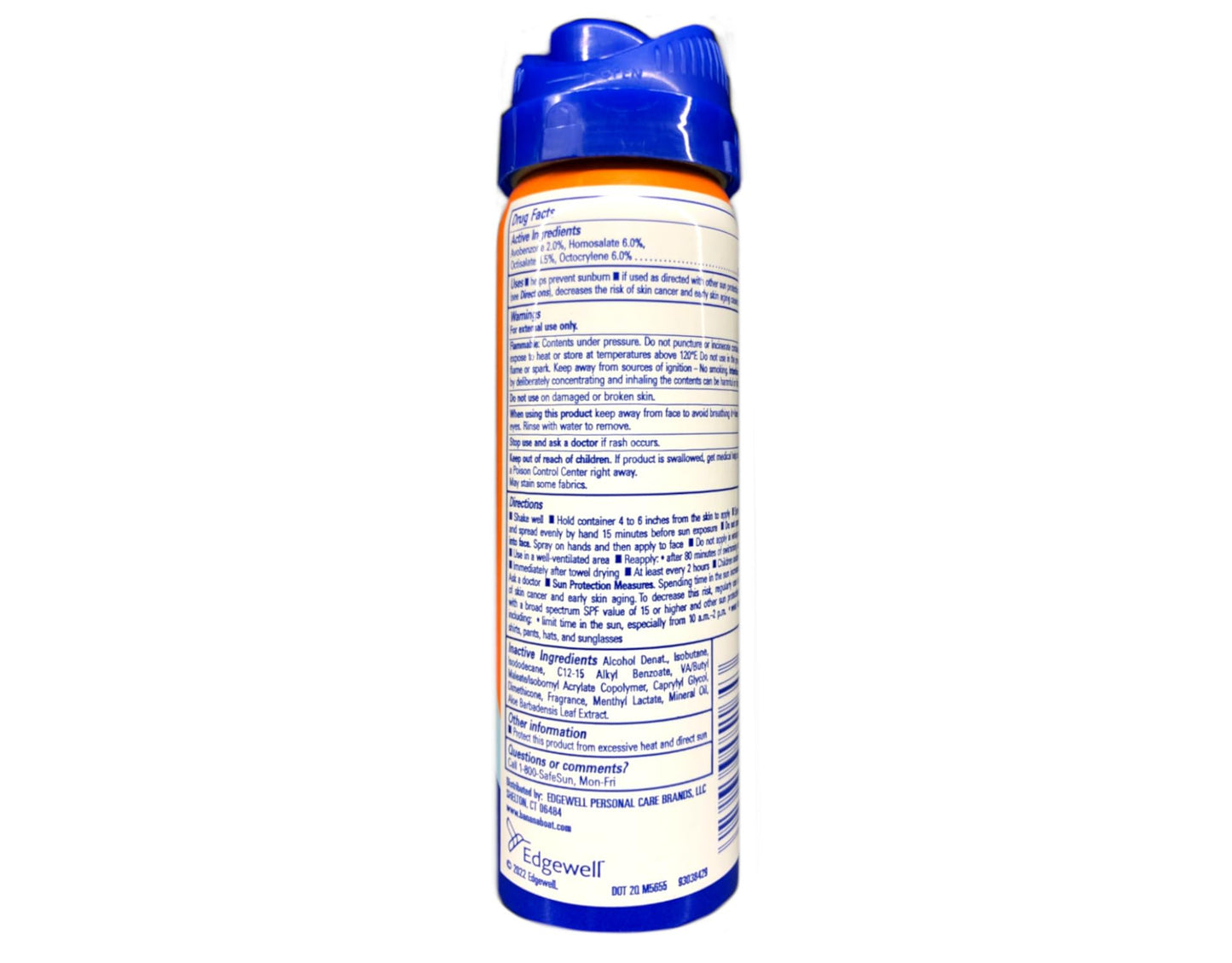 Banana Boat Continuous Spf#30 Sport 1.8 Ounce Cool Zone (6 Pieces) (53ml)