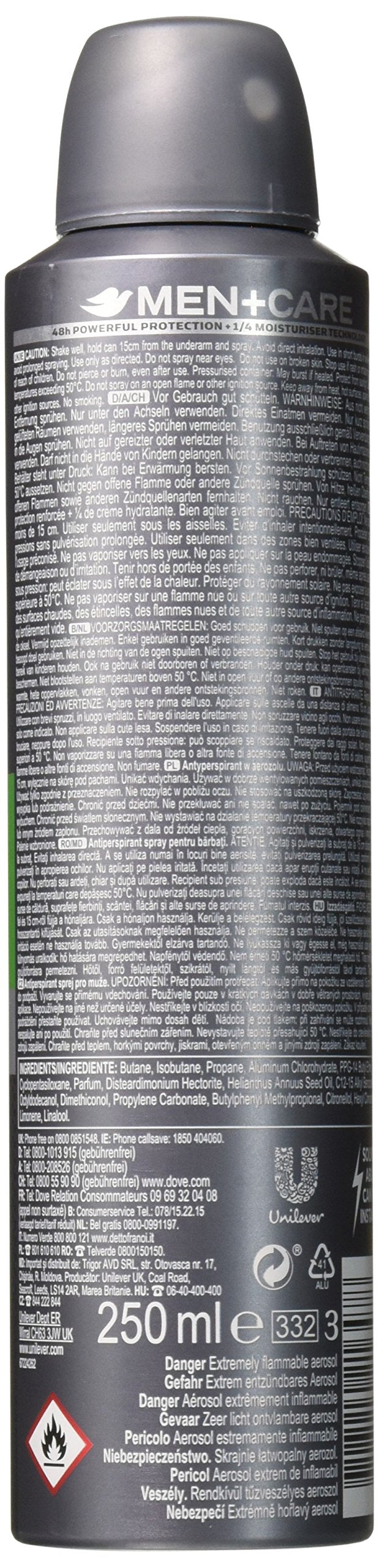 Men + Care Extra FreshAntiperspirant / Deodorant48hmensprayCruelty Free