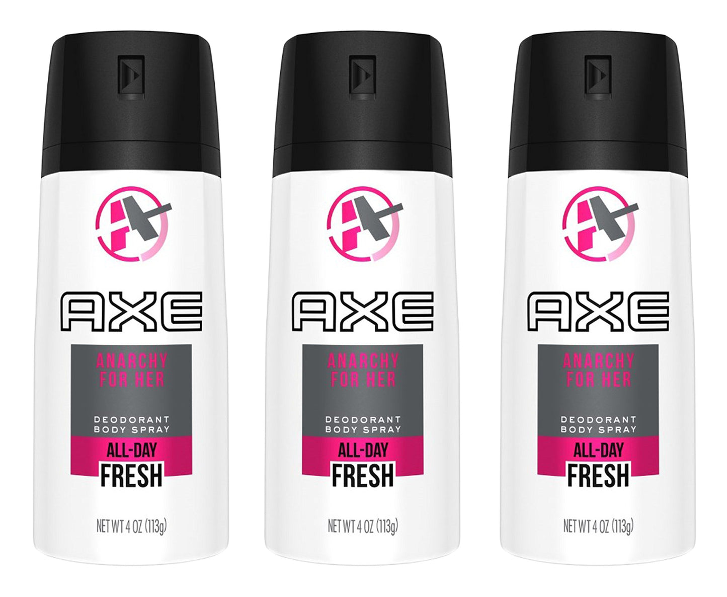 Axe Daily Fragrance Anarchy for Her 4 oz Pack of