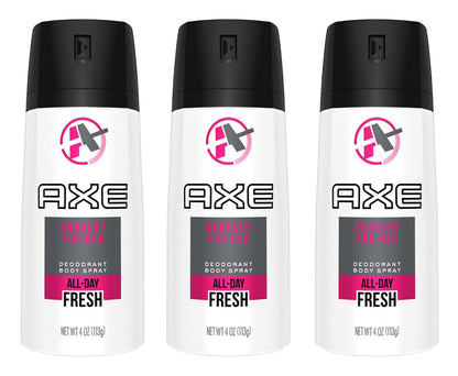 Axe Daily Fragrance Anarchy for Her 4 oz Pack of