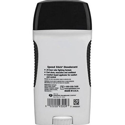 Speed Stick Deodorant, 3 Ounce (Case of 6)