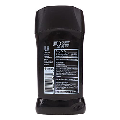 Axe Dry Anti-Perspirant Invisible Solid Anarchy 2.70 oz Pack of