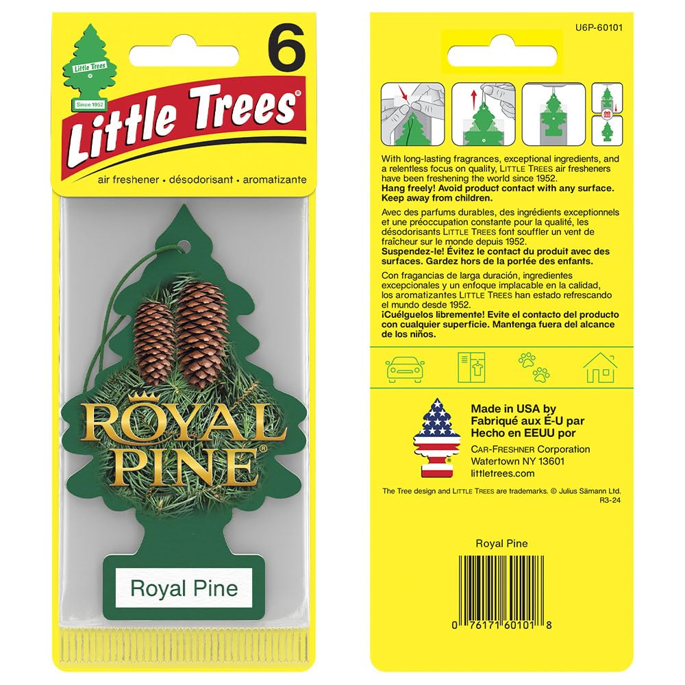 LITTLE Air Fresheners Car Air Freshener. Hanging Tree Provides Long Lasting Scent for Auto or Home