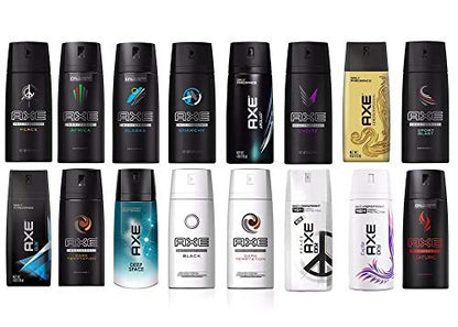 AXE body spray deodrant Mix within the available kinds