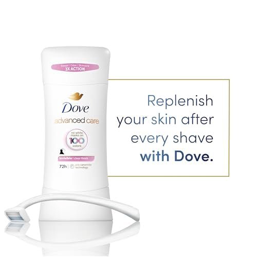 Dove Advanced Care Antiperspirant Deodorant Stick for Women 48 Hour Protection And Soft And Comfortable Underarms 2.6 2