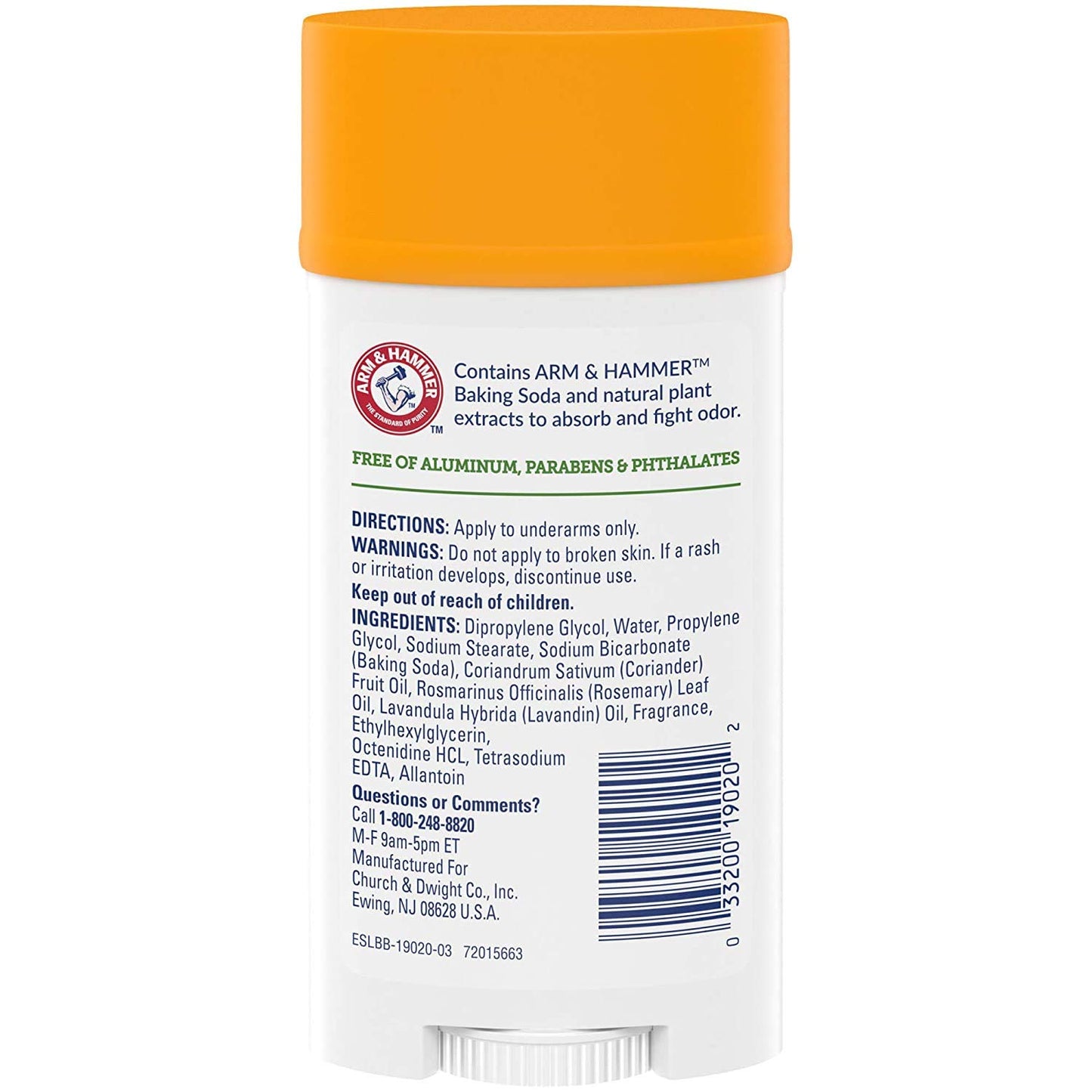Arm & Hammer Hammer Deodorant 2.5oz Essentials Fresh by Arm & Hammer