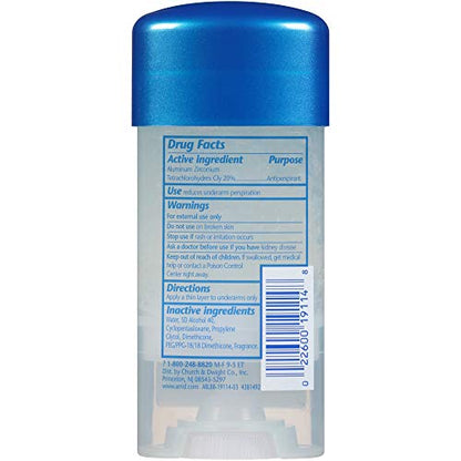 Arrid Extra XX Deodorant Clear Gel 2.6 Pack
